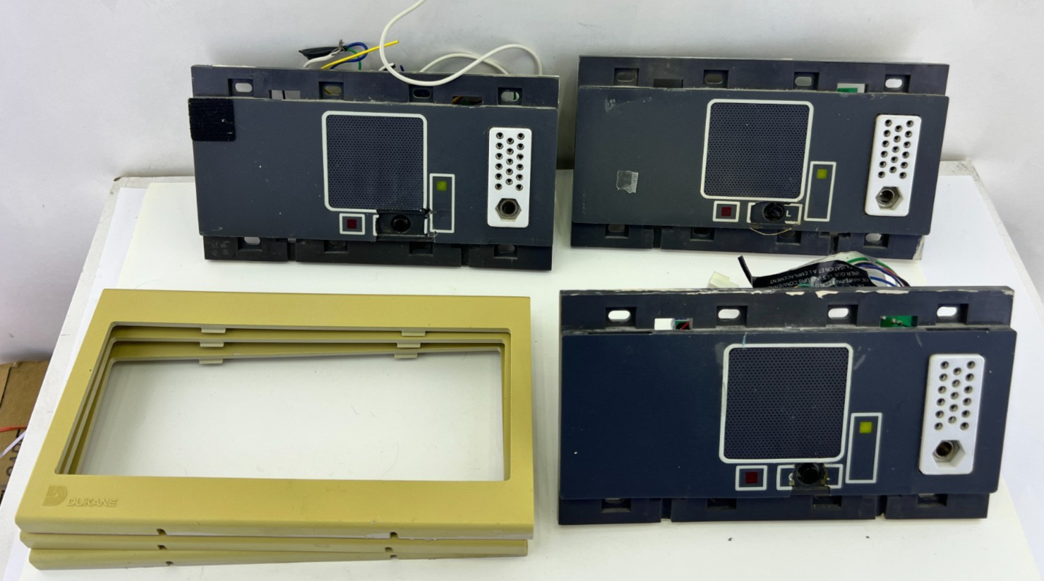 Dukane 4A3081 Patient Station Nurse Call - Lot of 3 (Parts/Repair)