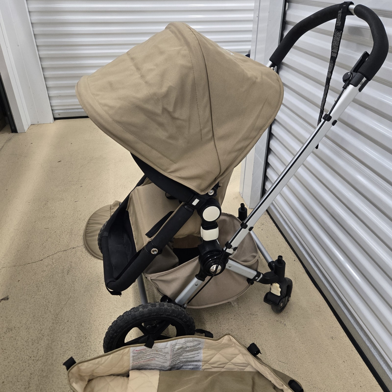 Bugaboo Frog Baby Strollers With Bassinet Attachment Brown GENTLY USED