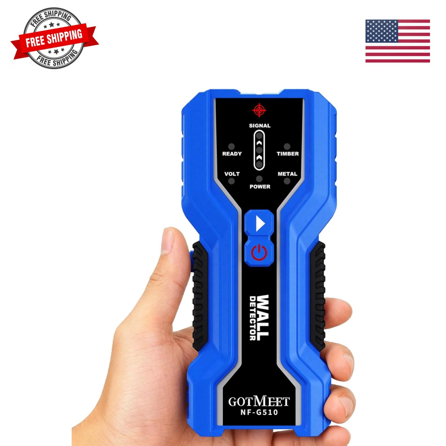 Stud Finder – Electronic Stud Detector with Smart Sensor, 3-in-1 Wall Scanner...