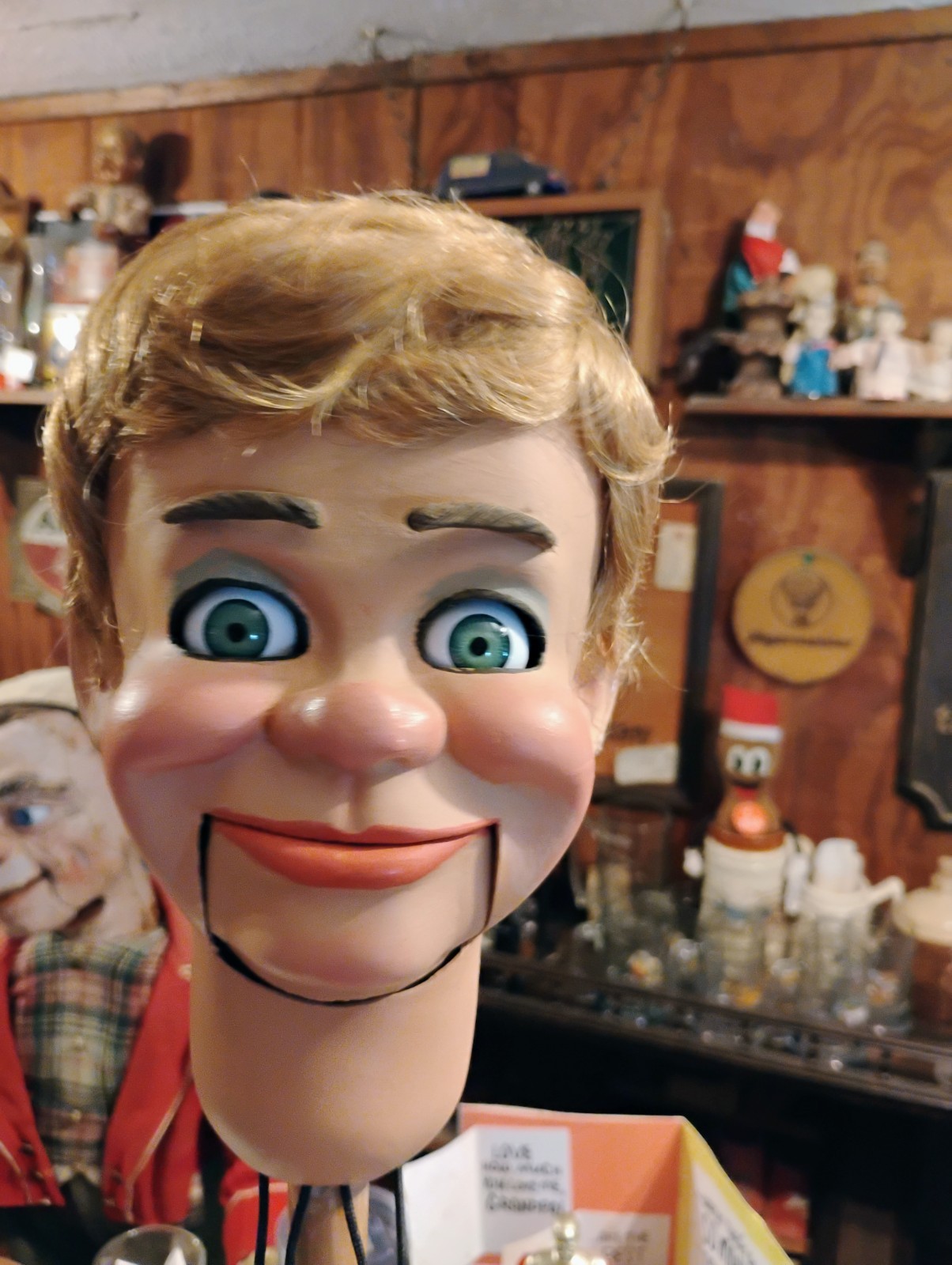 pro style ventriloquist dummy puppet doll  figure