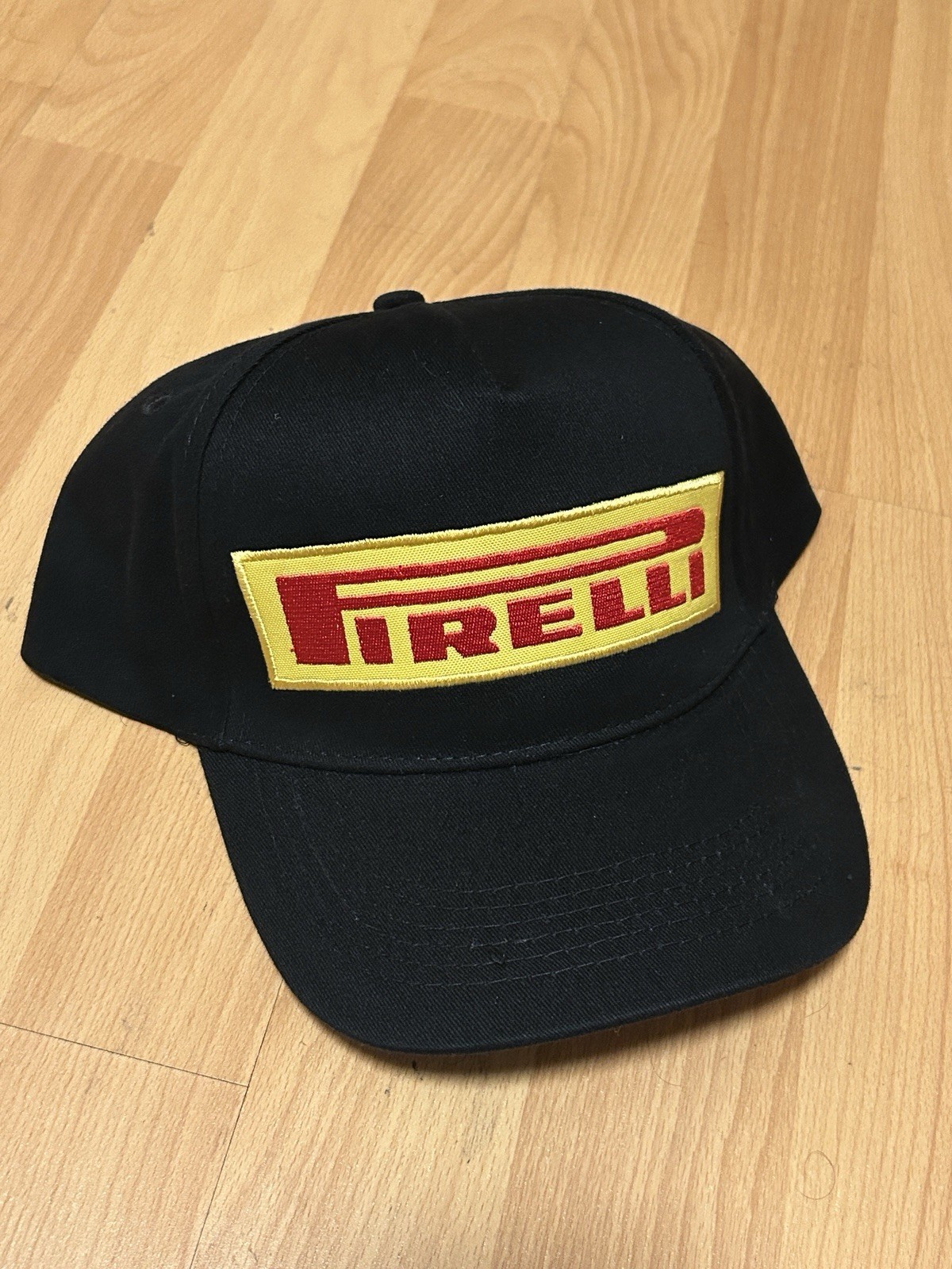 Pirelli Tires Race Day Hat Adjustable Big Logo Racing Team Strapback Embroidered