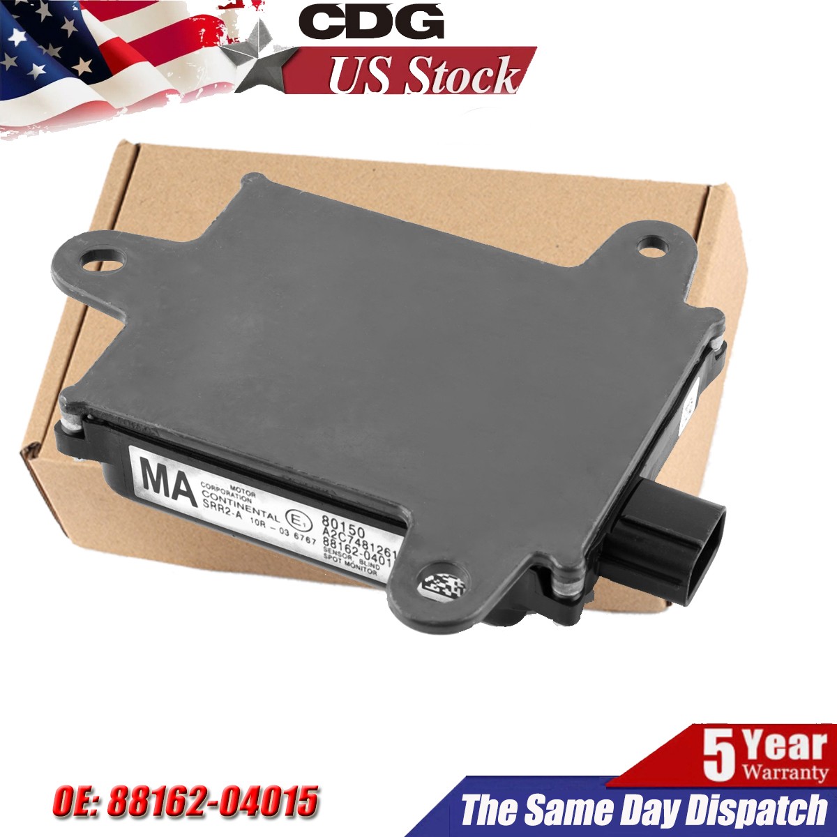 OEM Blind Spot Monitor System Sensor 8816204015 For Toyota Tacoma L/R 2016-2021*