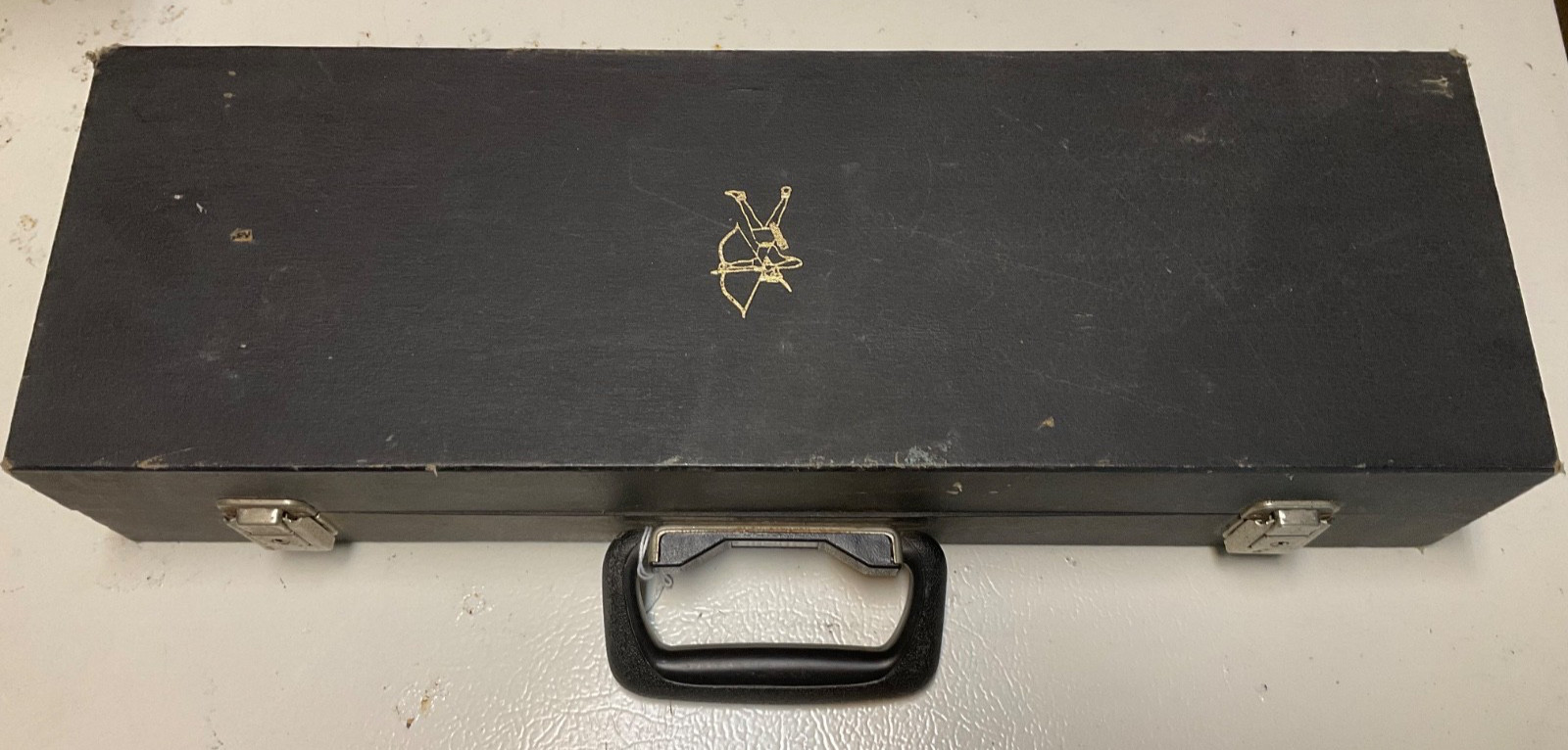 Vintage Bowman Torque Wrench in Case with Paperwork. Untested.