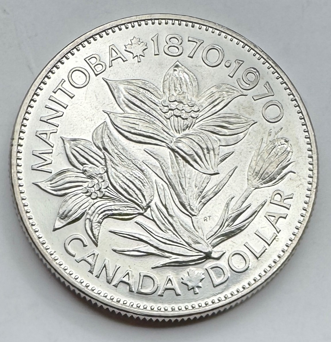 1970 Canada Dollar - Canadian 1D Coin - Proof-like - Manitoba - Free Shipping