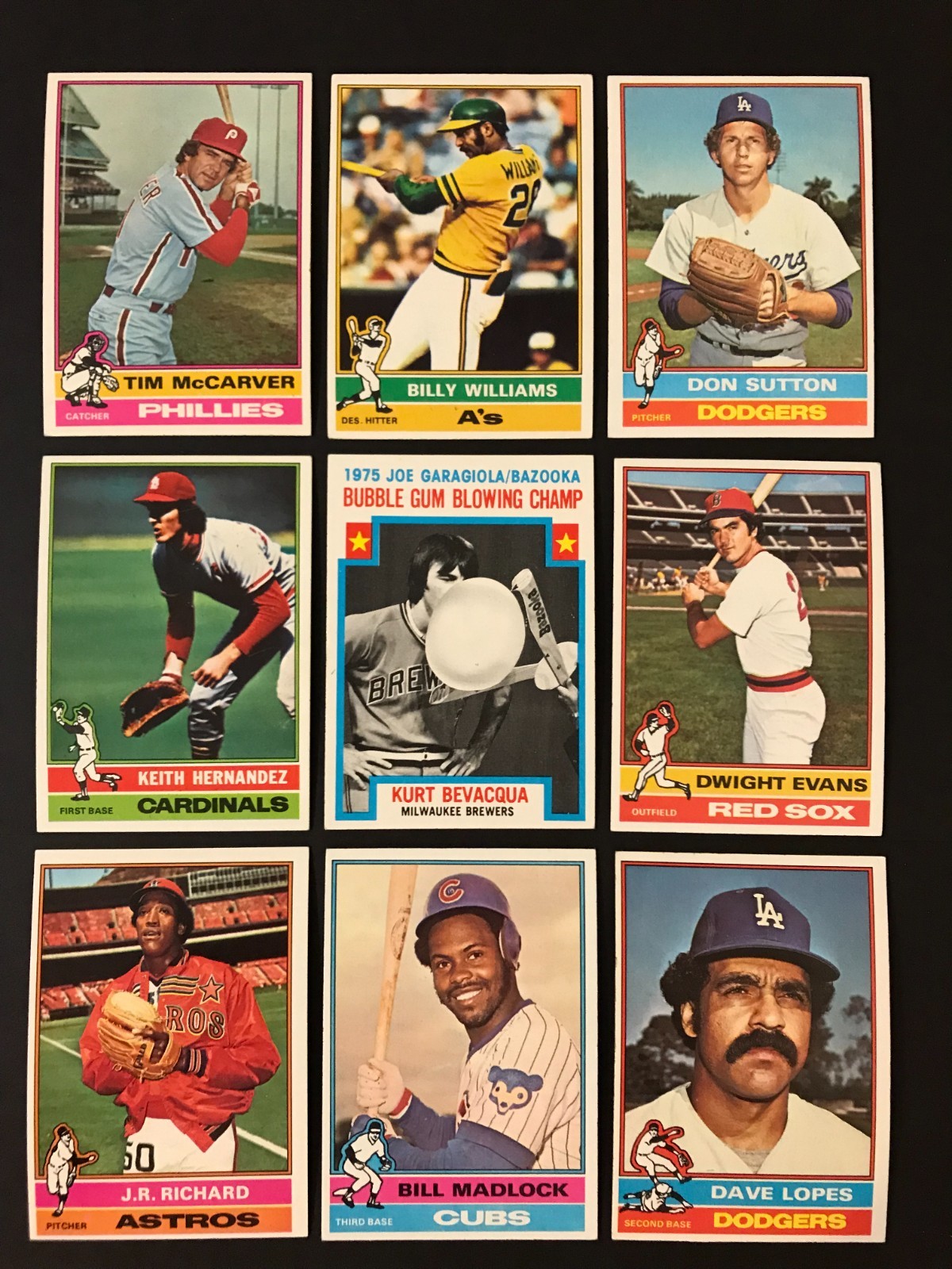 1976 Topps Baseball - #s 441 - 660 - You U Pick