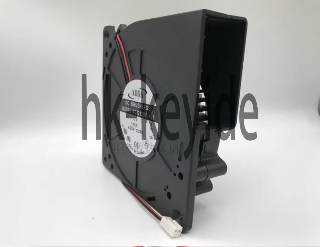 1PCS NEW ADDA AB1212UB-Y01 12V 1.10A 12CM 12032 2 wire blower cooling fan