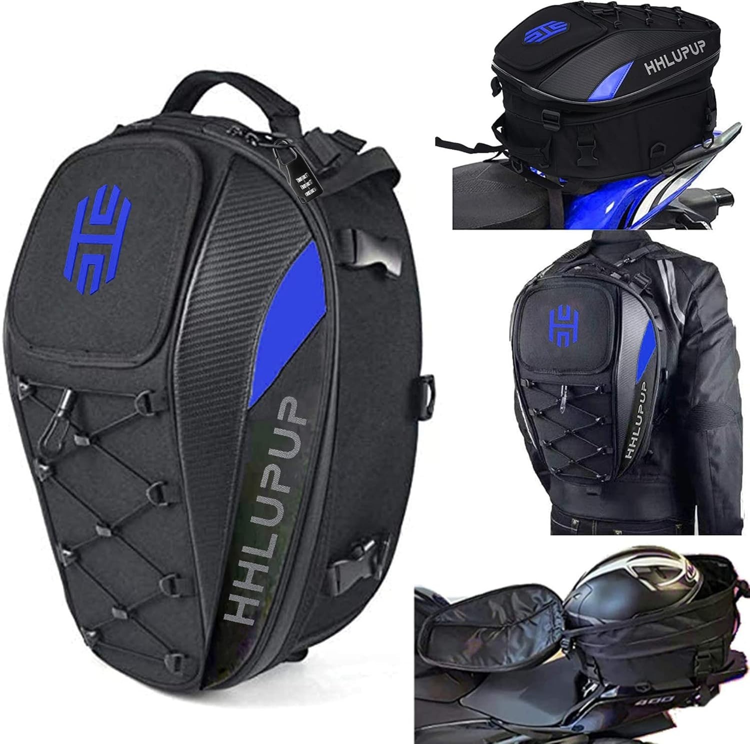Mochilas Para Motos Mochila D Motocicleta Bolso Bolsa Pa Casco Impermeable MEJOR