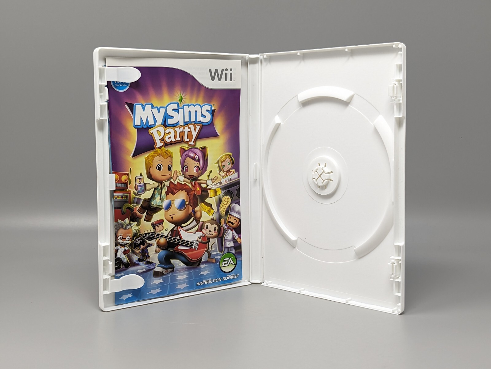 My Sims Party Nintendo Wii Replacement Case & Manual Only No Game