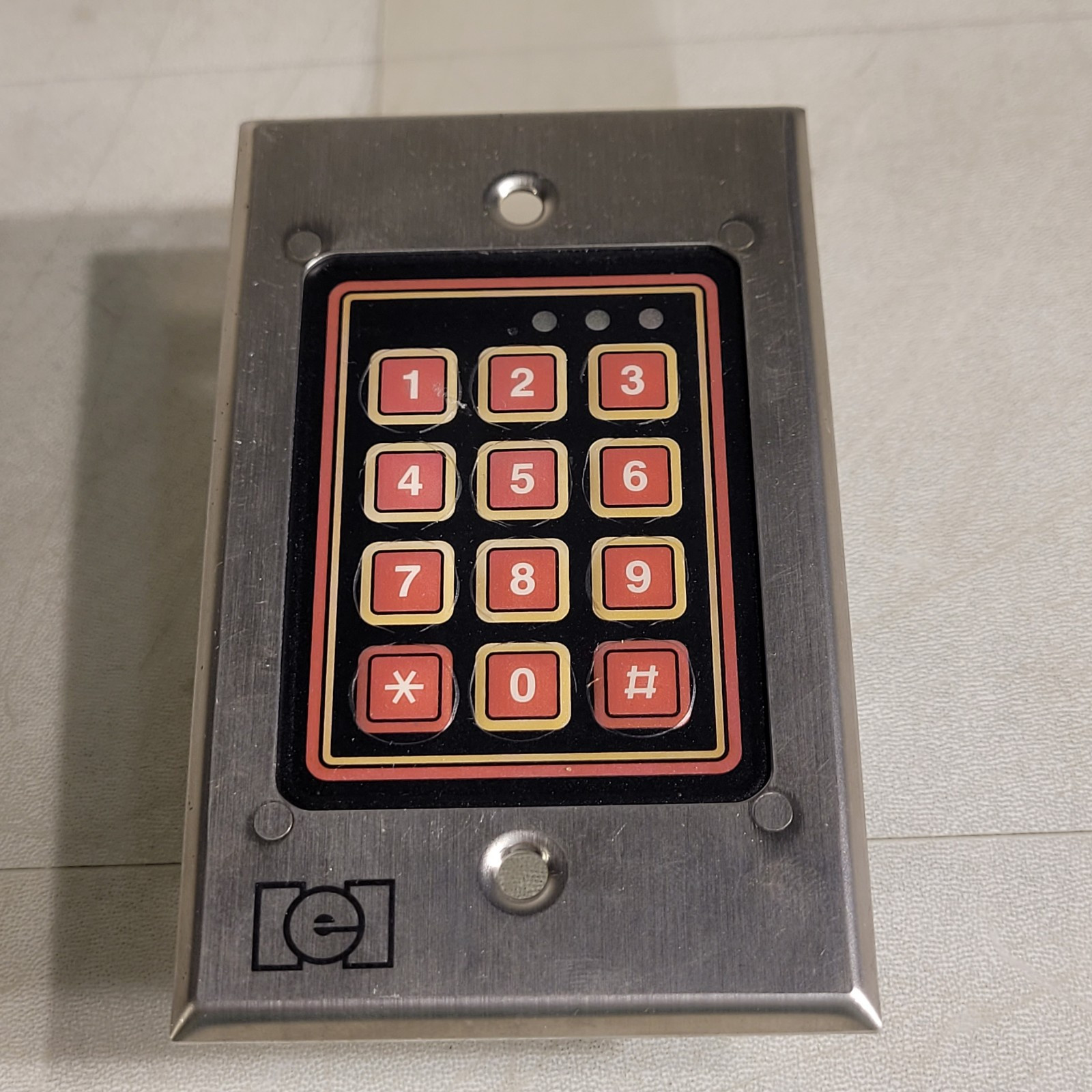 Linear 232W Indoor/Outdoor Flush-Mount Weather Resistant Access Control Keypad