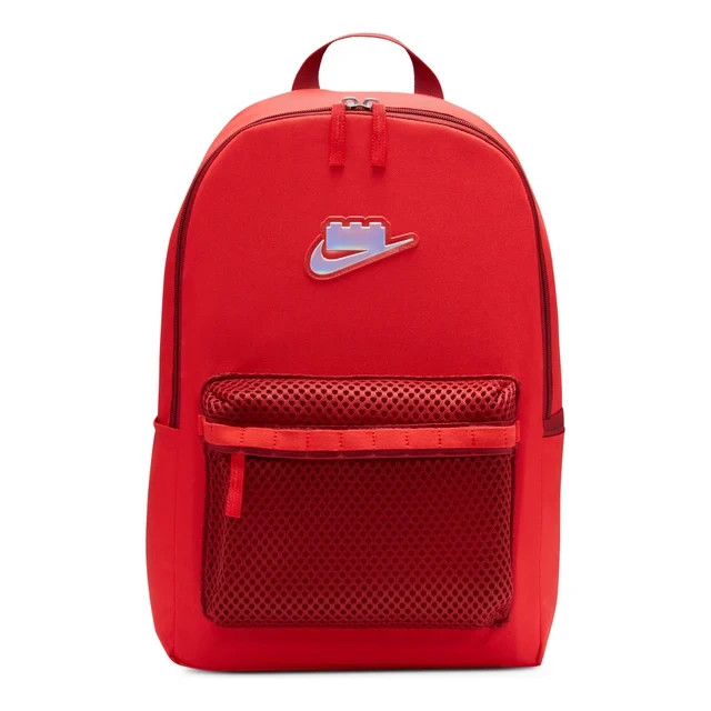Nike x LEGO Heritage Backpack Rush Red Dark Cayenne New HV6609-612