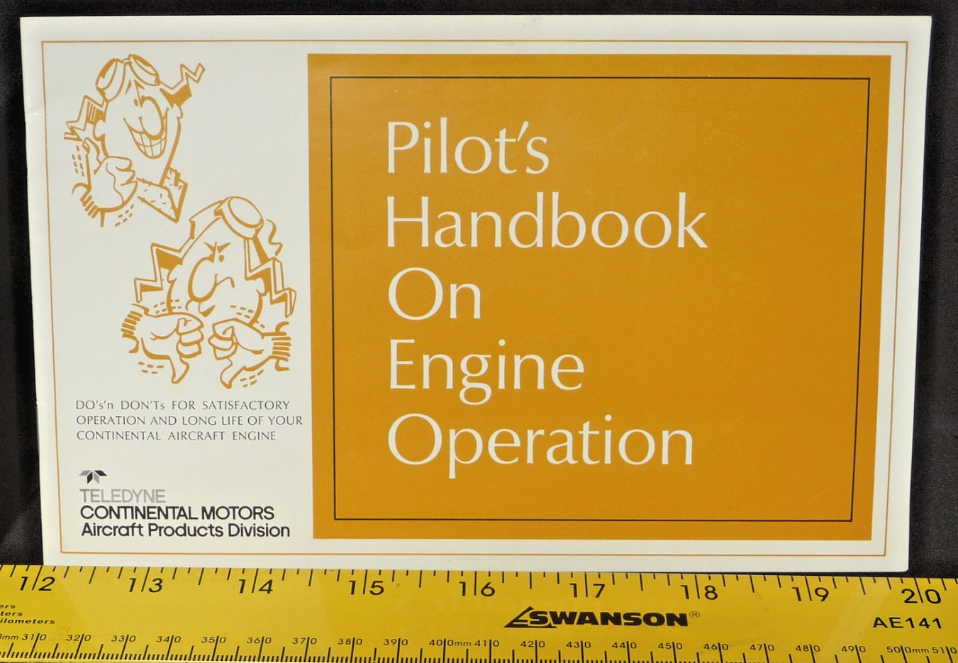Continental Eng. Operation Pilot Handbook Oil/Air Filter Turbocharger Hot Starts