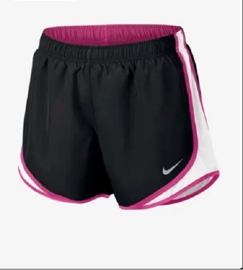 NIKE DRI FIT TEMPO 3" WOMEN'S RUNNING SHORTS BLACK SZ XS #831558-NWT