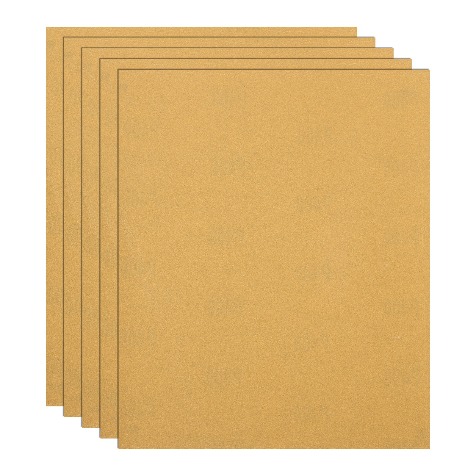 5 Pack 9" x 11" Sandpaper, 400 Grit Sand Paper for Wood Furniture Floor