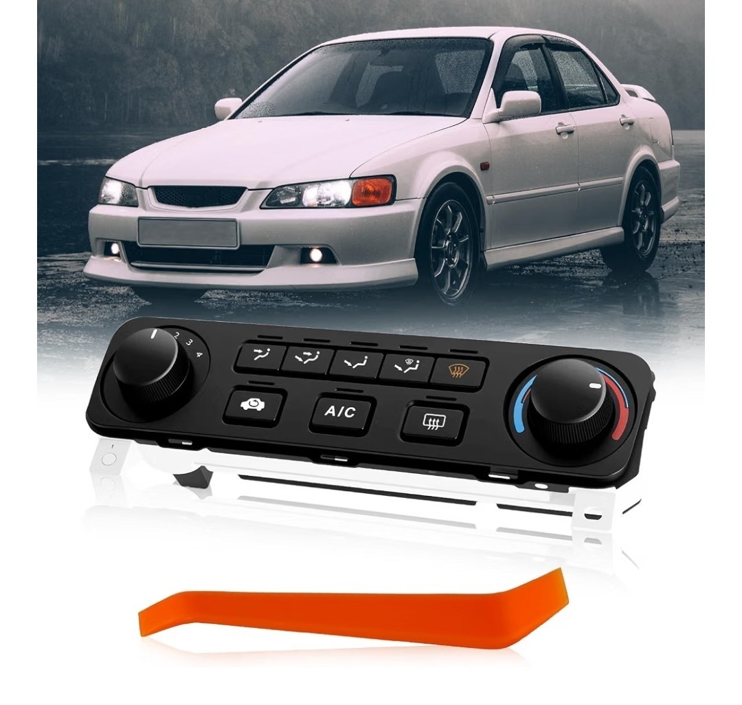 A/C Heater Climate Control Module with Rear Defrost for 2001-2002 Honda Accord