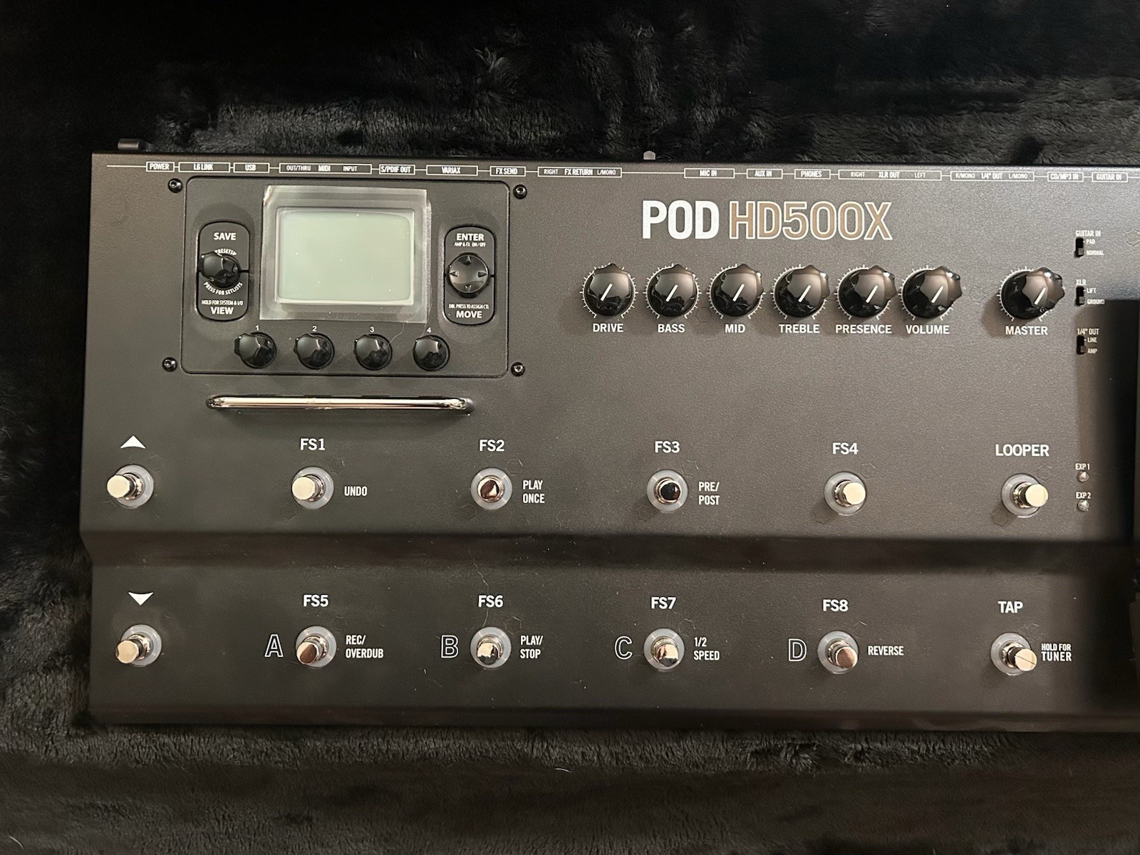 Line 6 Pod HD500X Guitar Multi-Effects Processor Amp Simulator Pedal