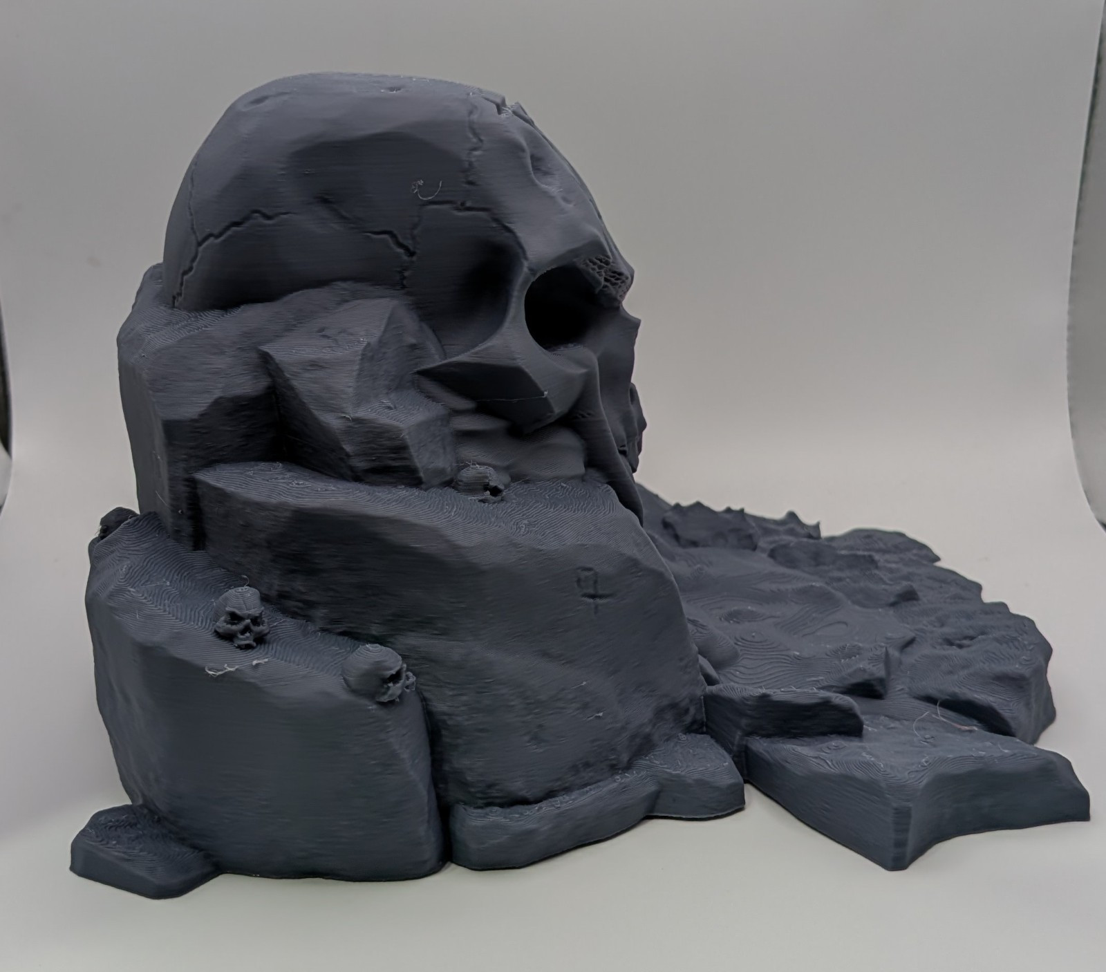 Lava Skull Terrain D&D , Wargames, Maker's Anvil