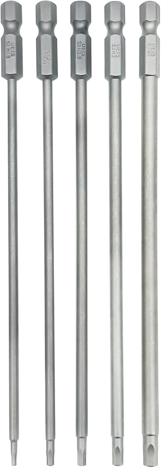 Hex Driver Bits for RC Cars RC Tool Set 1.5mm 2.0mm 2.5mm 3.0mm 4mm Harden Steel