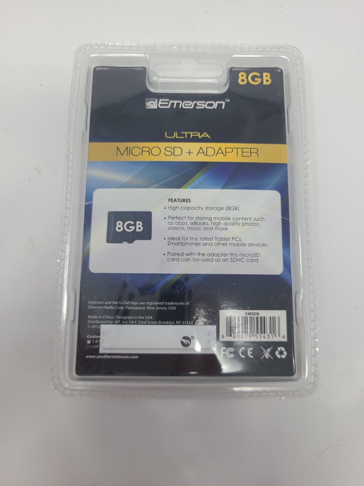 Emerson Ultra Micro As Adapter 8GB