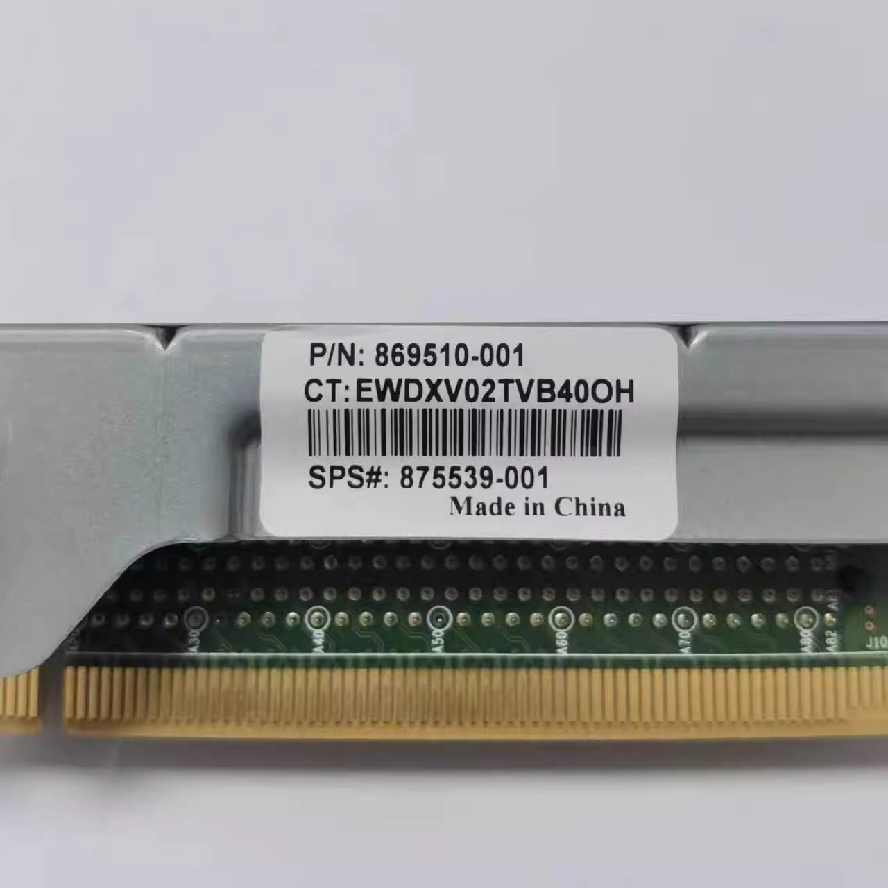HPE DL360 Gen10 PCI riser card 869510-001 875539-001