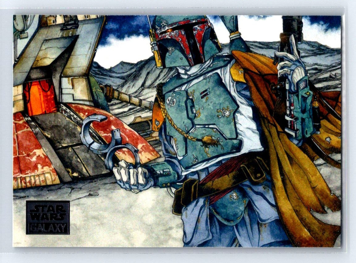 BOBA FETT 2012 Topps Star Wars Galaxy 7 Searching for Solo #787 *QTY