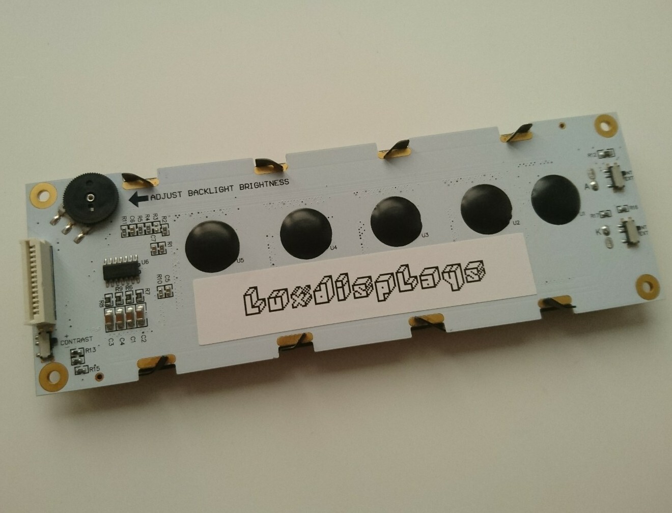 Roland JD-990 Custom LUX (Negative) LED Display !