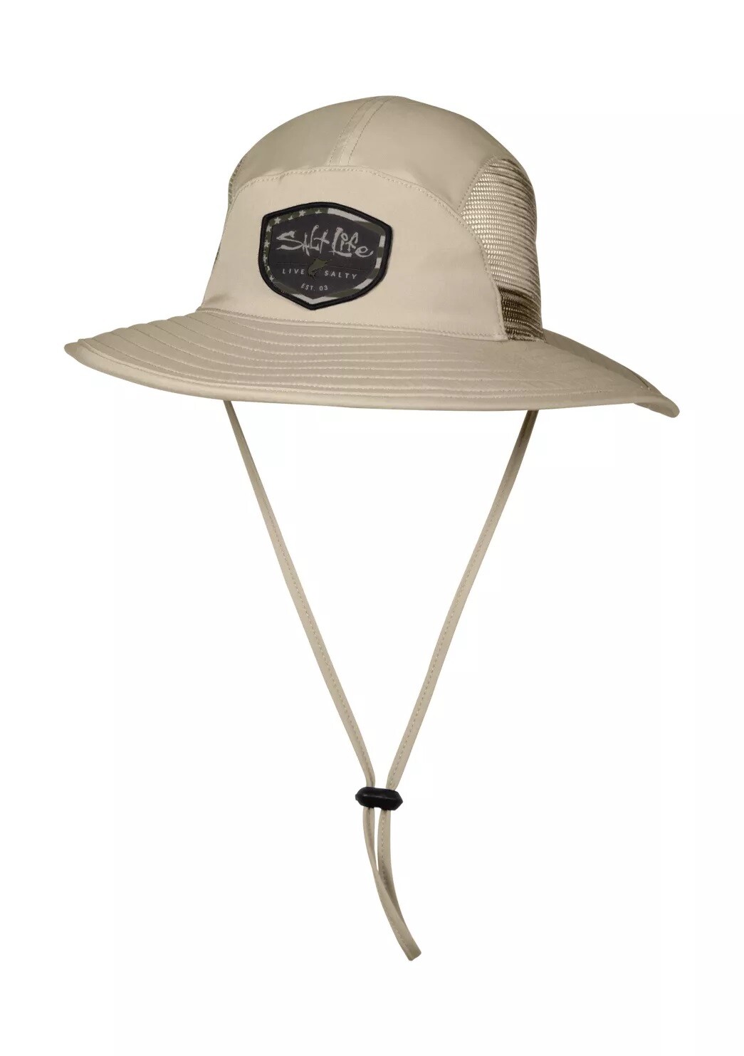 Salt Life Canton Boonie Bucket Fishing Sun Hat OSFA UPF +50 - Color Khaki - NEW!