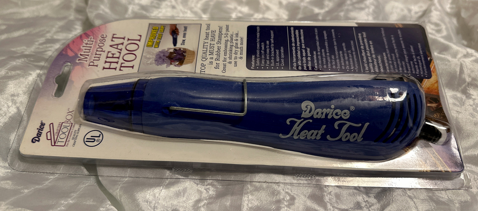 Darice Crafters Multipurpose Heat Tool Great For Embossing,Curing & Shrinking.