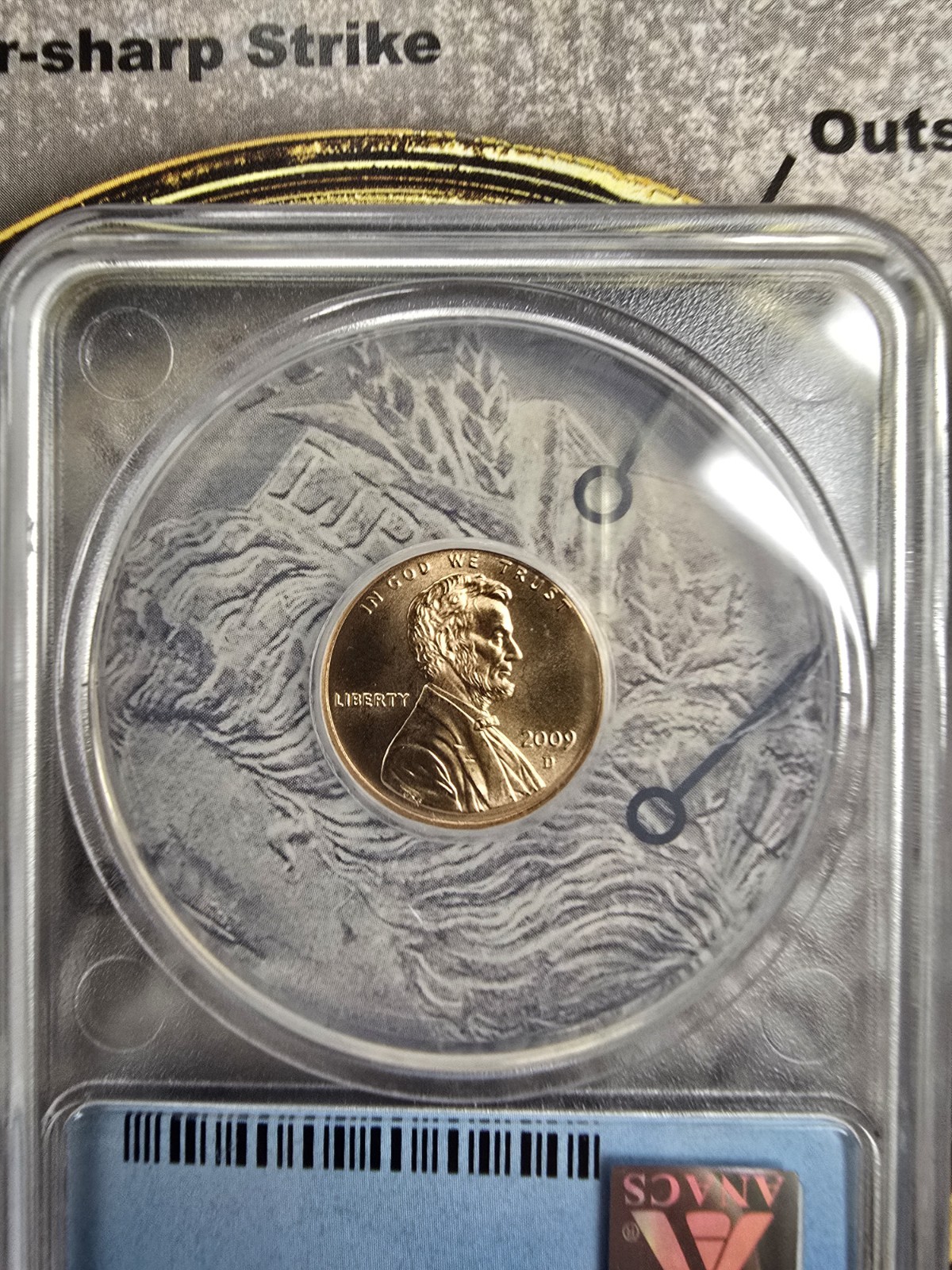 2009 D ANACS SP69 Lincoln 1c Cent