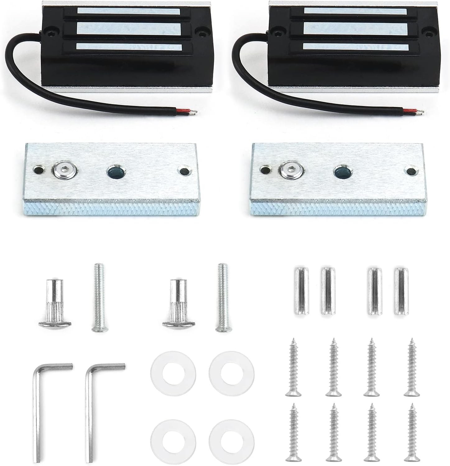 60kg Holding Force Electric Magnetic Door Lock - Efficient App Control, 2 Pack