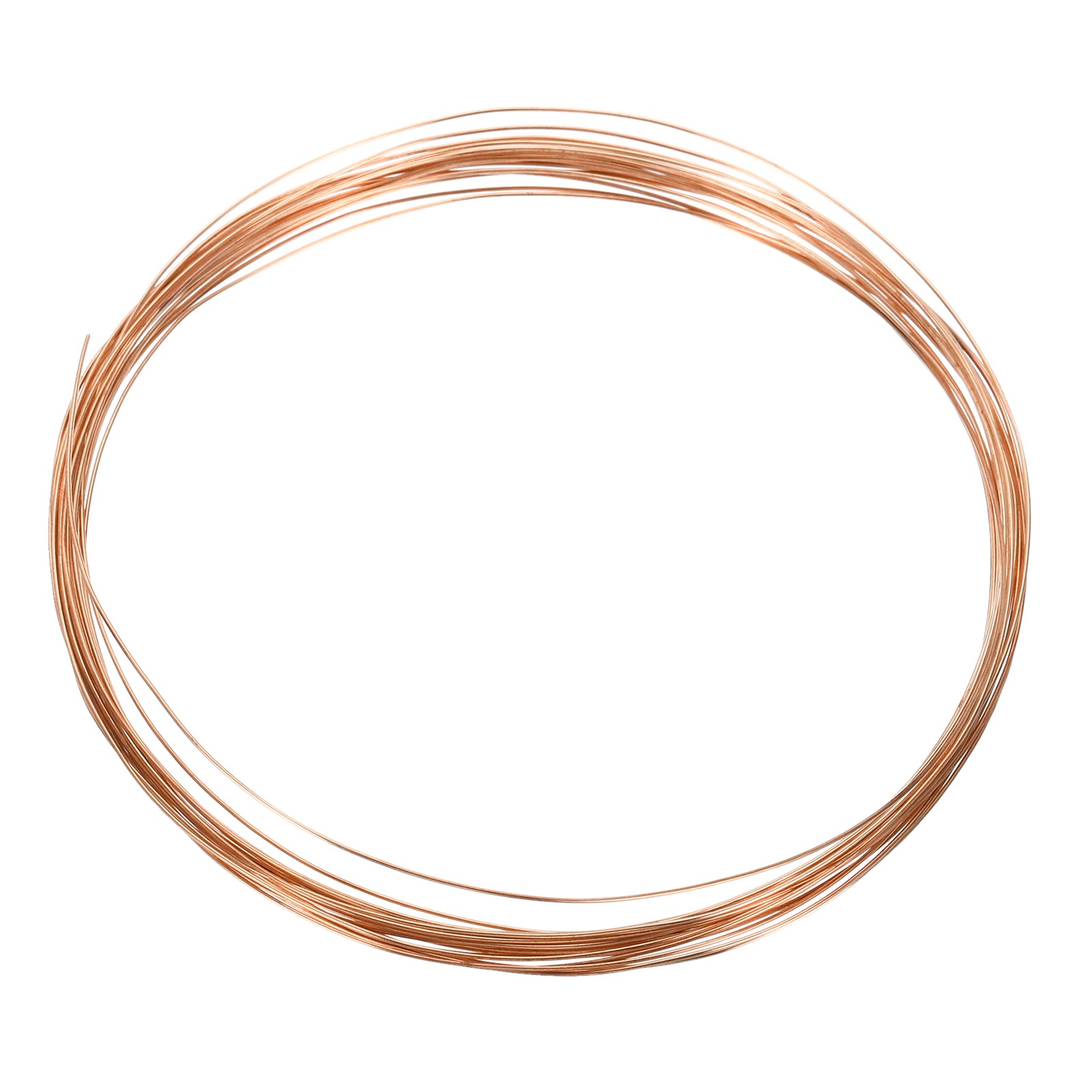 1pcs 26 Gauge 5m Craft Wire Beading Wire for Jewelry Making DIY(Rose Gold)