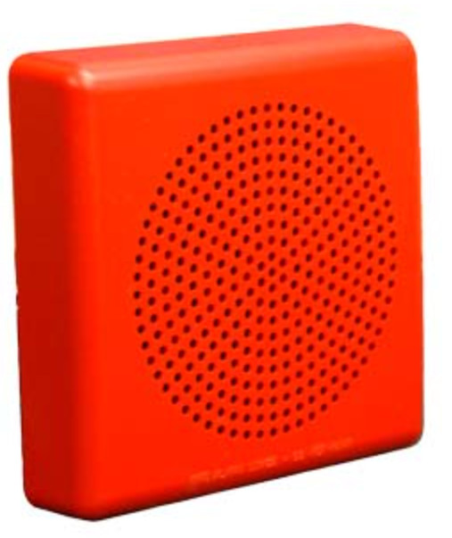 NIB Siemens S54360-F11-A1 Alarm Speaker, Square HIFI, Wall, Red SEH-R