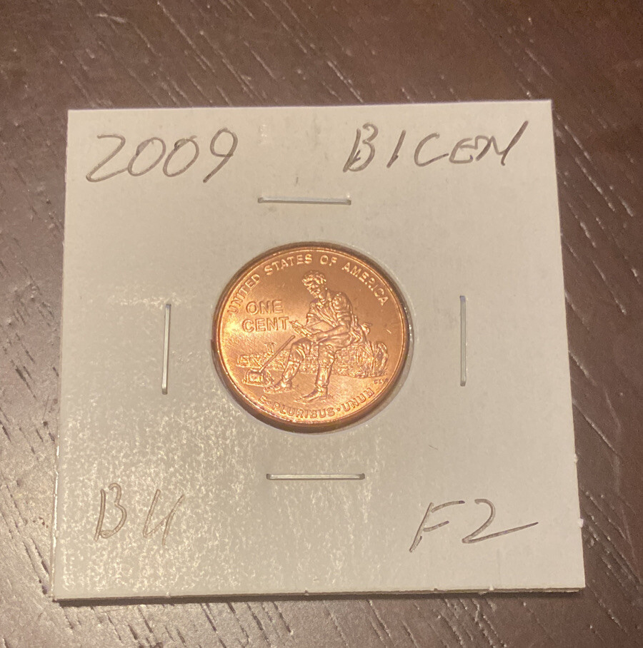 2009 1 cent Brilliant Uncirculated Lincoln Formative Years Penny