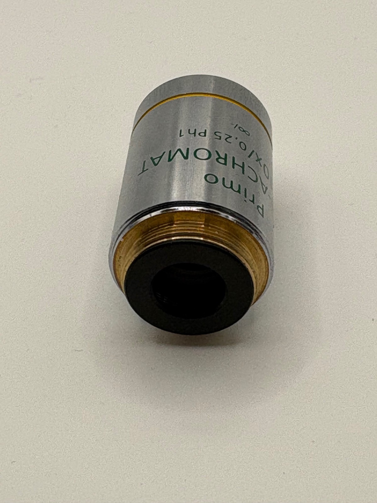 Zeiss Primo Plan-Achromat 10x/0.25 Ph1 Microscope Objective - 415500-1605-0