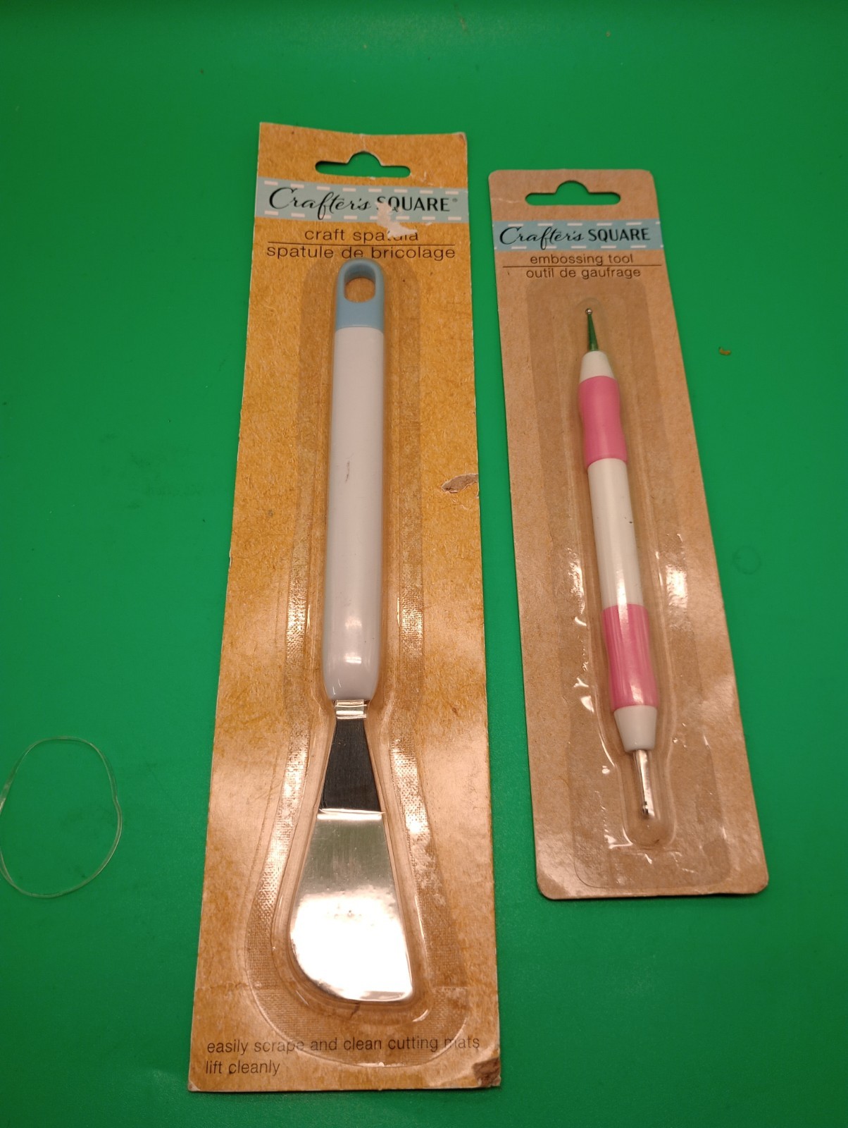 Crafters Square Embossing Tool and Craft Spatula New In Package Set Of 2