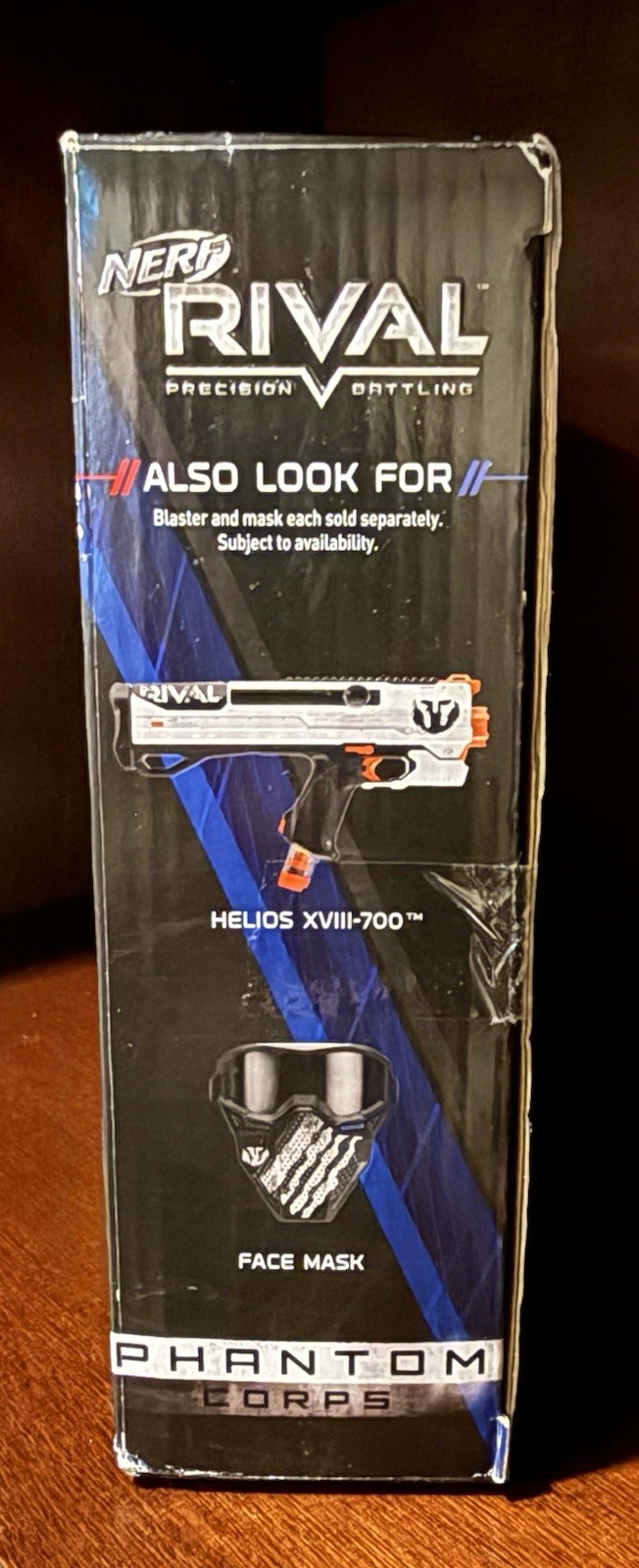 Nerf Rival Phantom Corps Kronos XVIII-500 Gun White SEALED with Bonus 50 Rounds