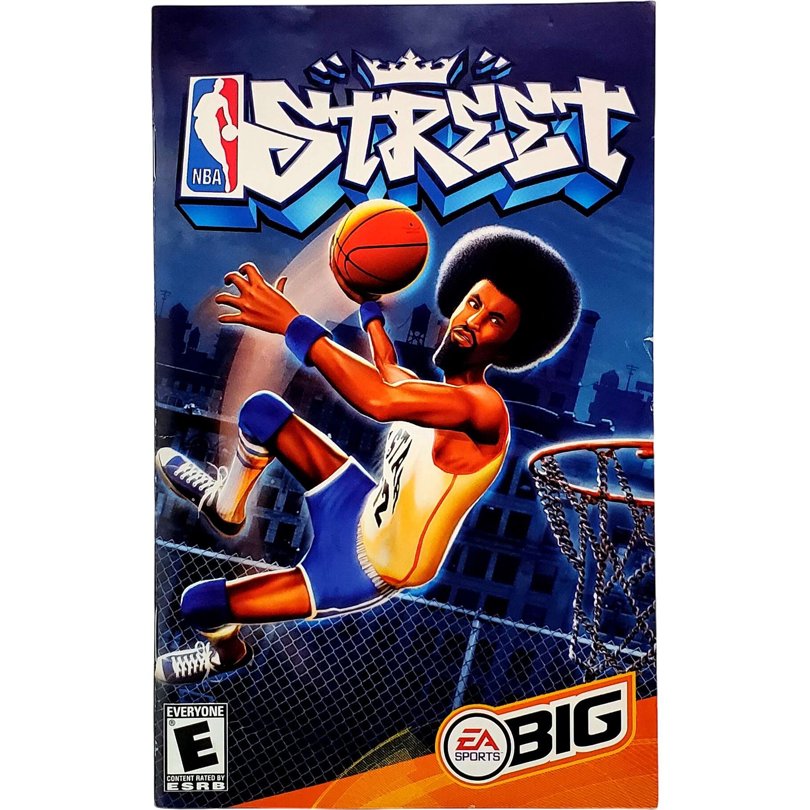 (Manual Only) NBA Street - Sony Playstation 2 Tested Original