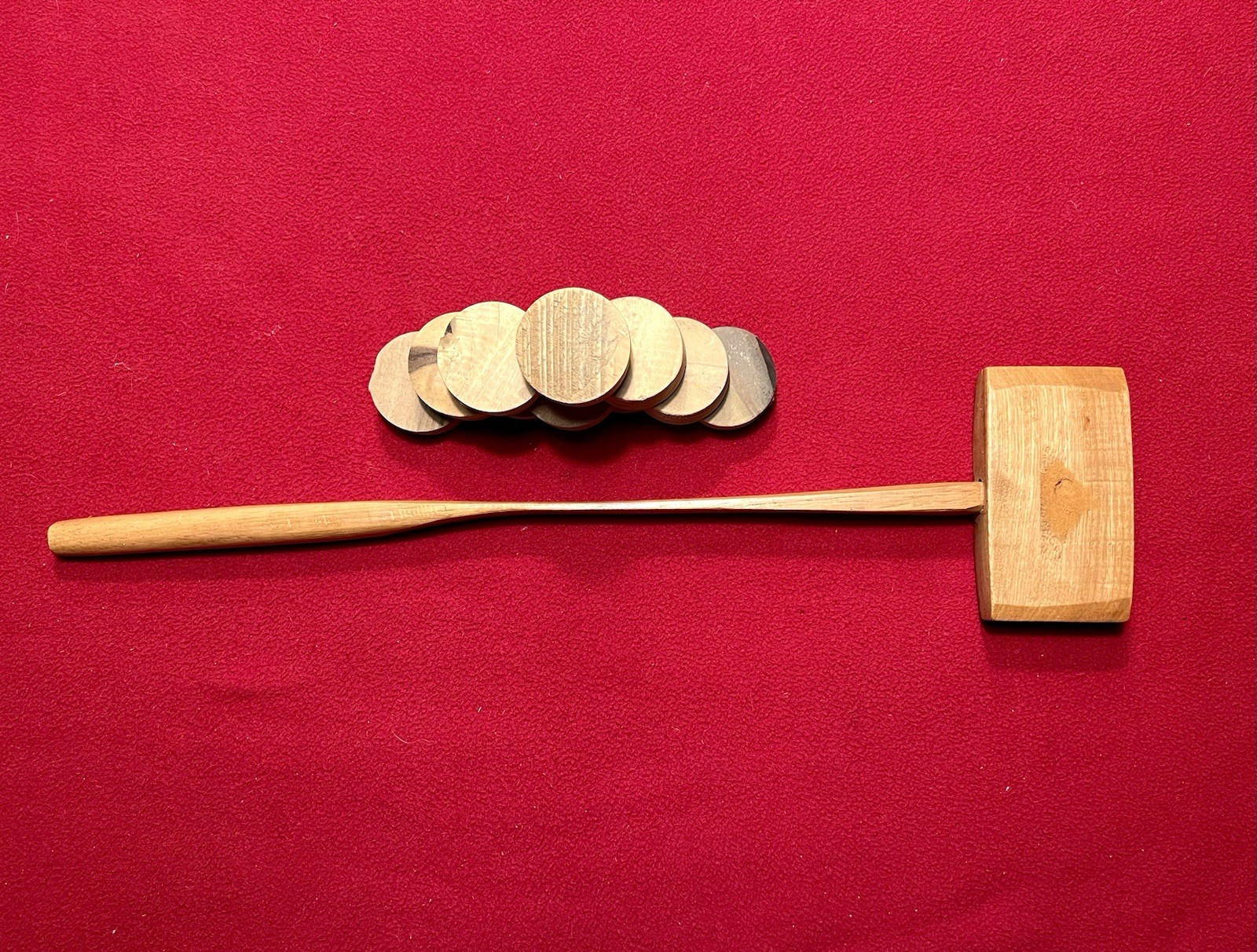Vintage Bourbon Barrel Bung Mallet Hammer