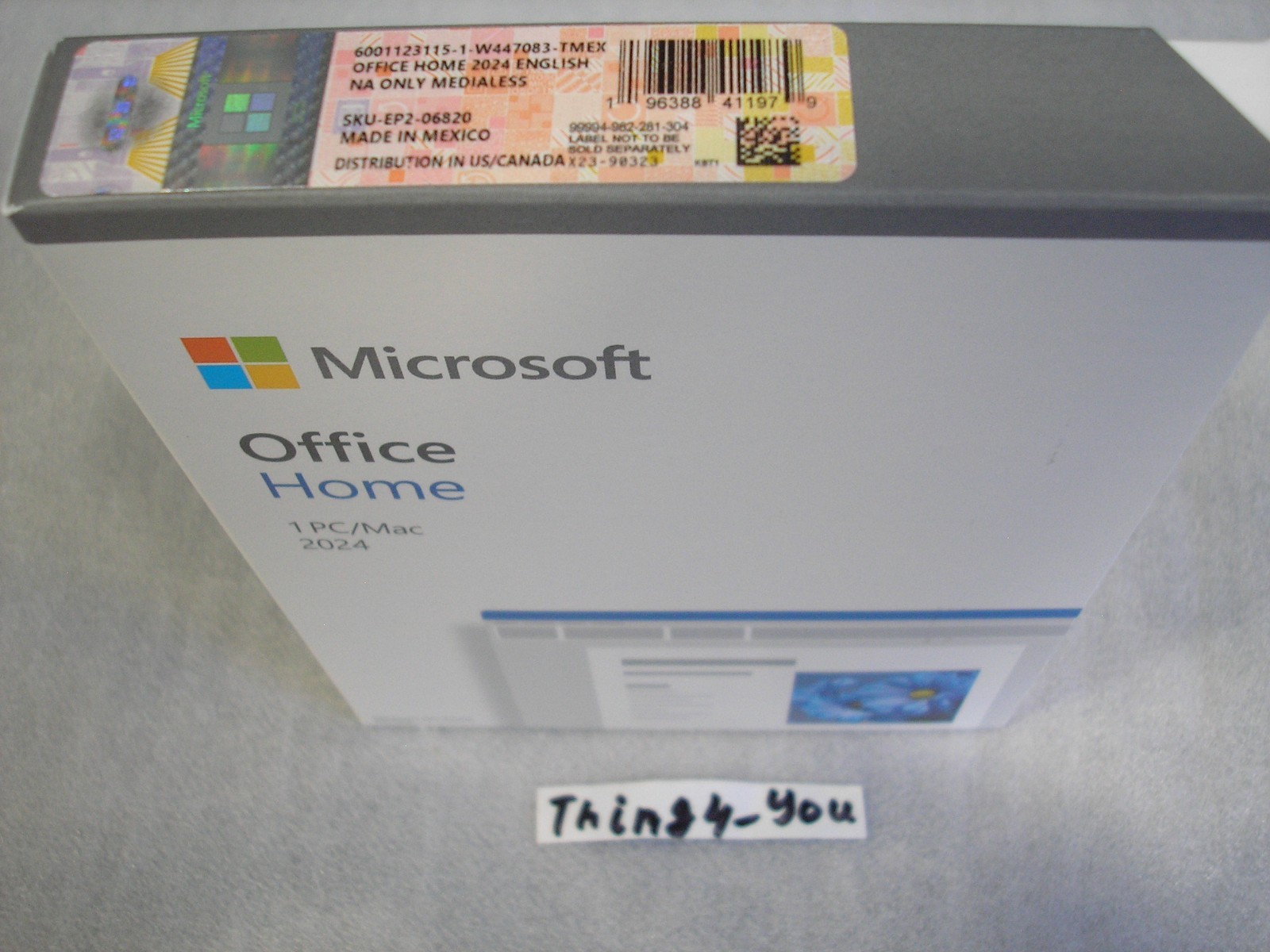Microsoft Office Home 2024 for 1 PC/Mac EP2-06820 Lifetime License Product =NEW=