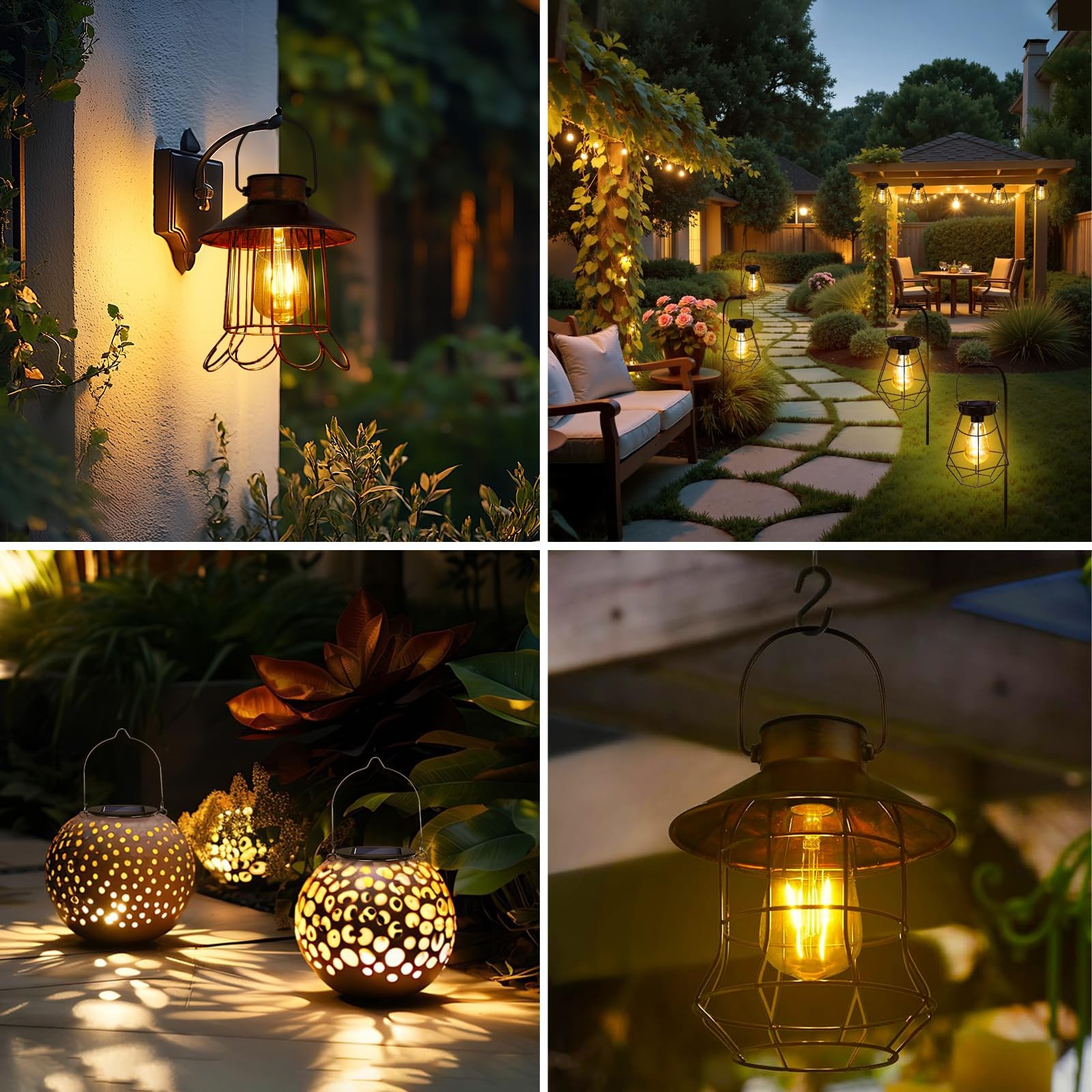 Ddlisu Solar Light Replacement Top with Bulb, 1 Pack Solar Light Bulbs for Ou...