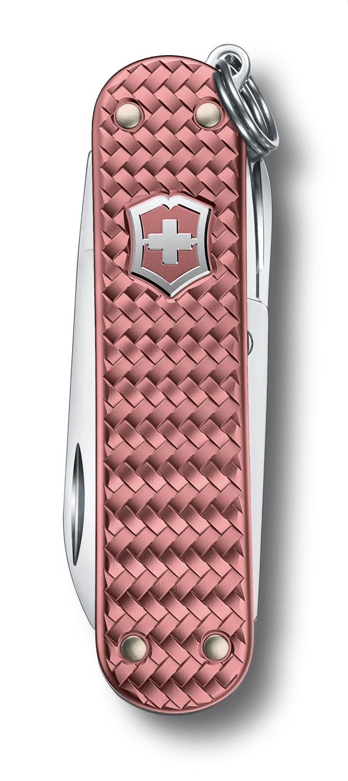 VICTORINOX Classic Precious ALOX Gentle Rose Knife 0.6221 5-Function EDC Gift