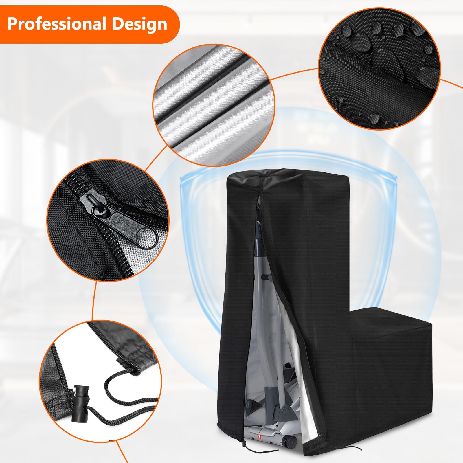 Elliptical Cover, Waterproof & Dustproof Elliptical Exercise Machine Cover fo...