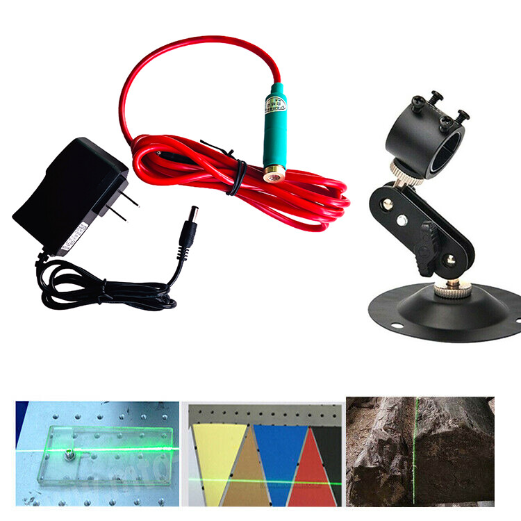 532nm 100mW/200mW Industrial Green Laser Line Module for Stone/Wood Cut Locating