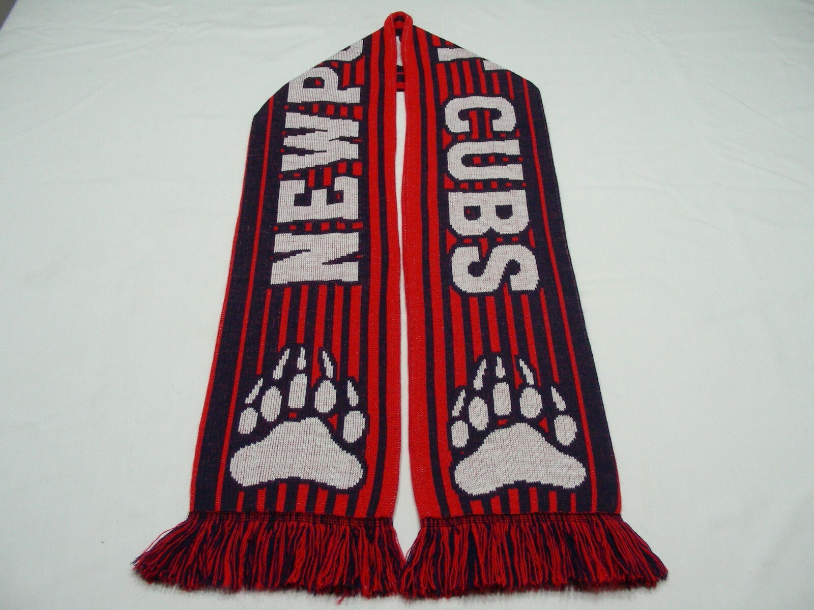 NEWPORT CUBS - Newport, Oregon - 7" x 64" Acrylic Soccer Style Scarf!