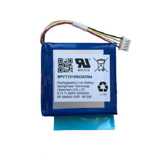 QOLSYS QR0041-840 3.8V 3430mAh BACK UP GOLD BATTERY iQ2 PLUS QS9201 QS9202 PANEL