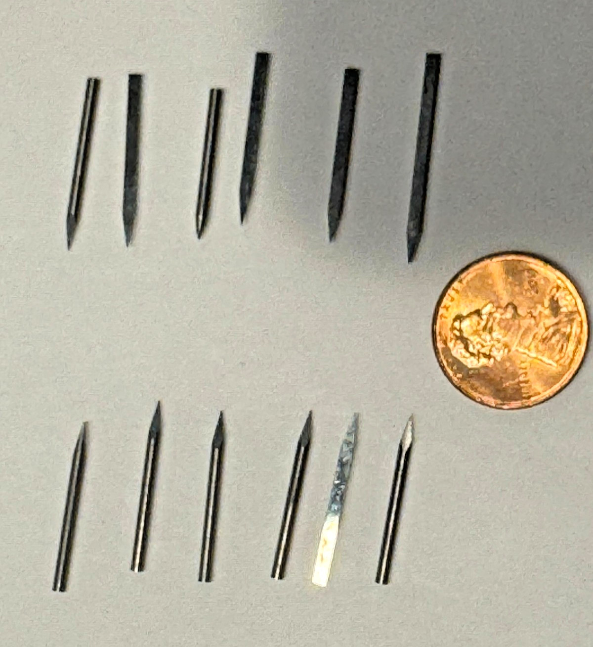 Solid Carbide Mini Engraving Router 12 Bits Watchmaker Jewelry Lathe Graver CNC