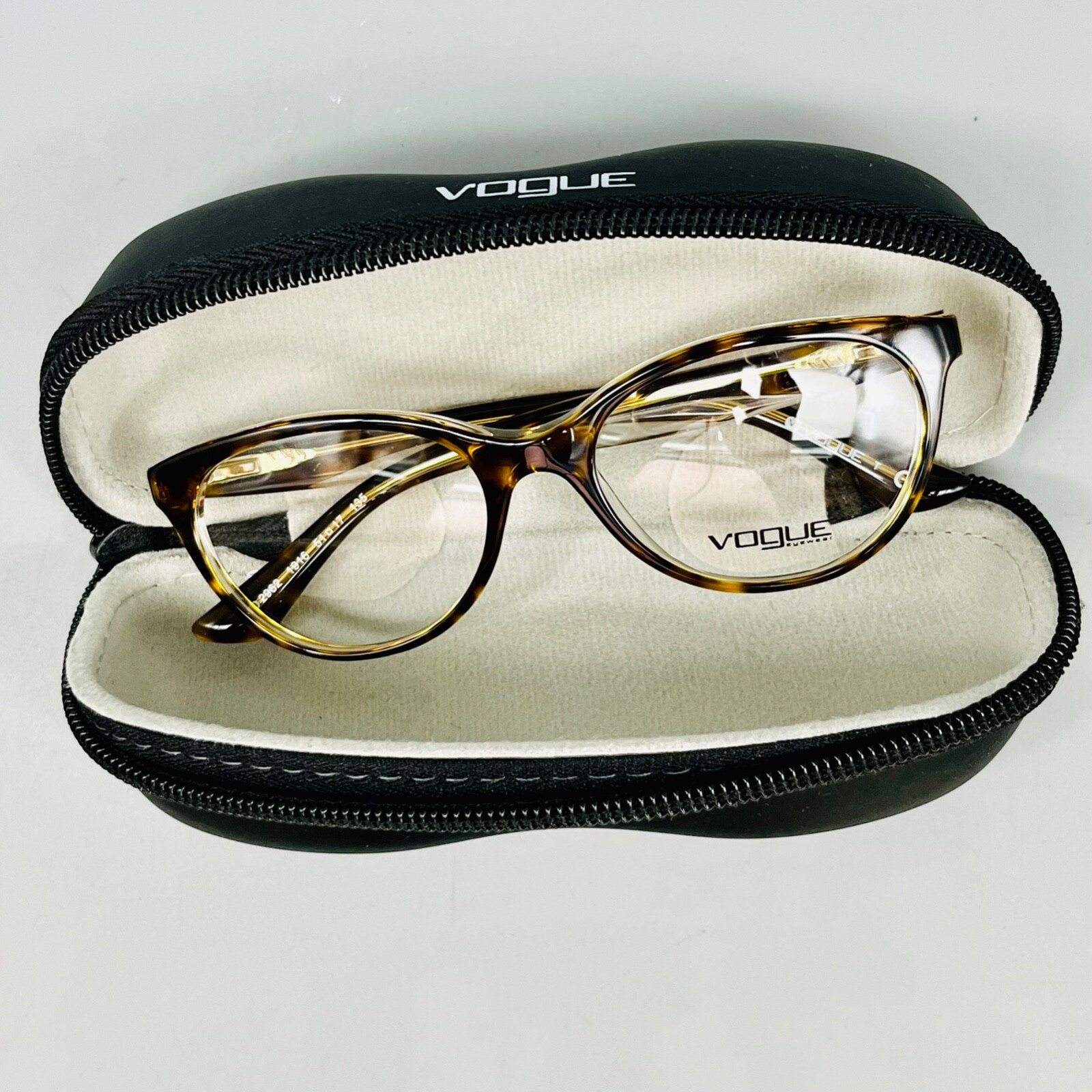 Vogue VO 2962 1916 Women Eyeglasses Demo Lenses 51-17-135mm HAVANA 100% Original