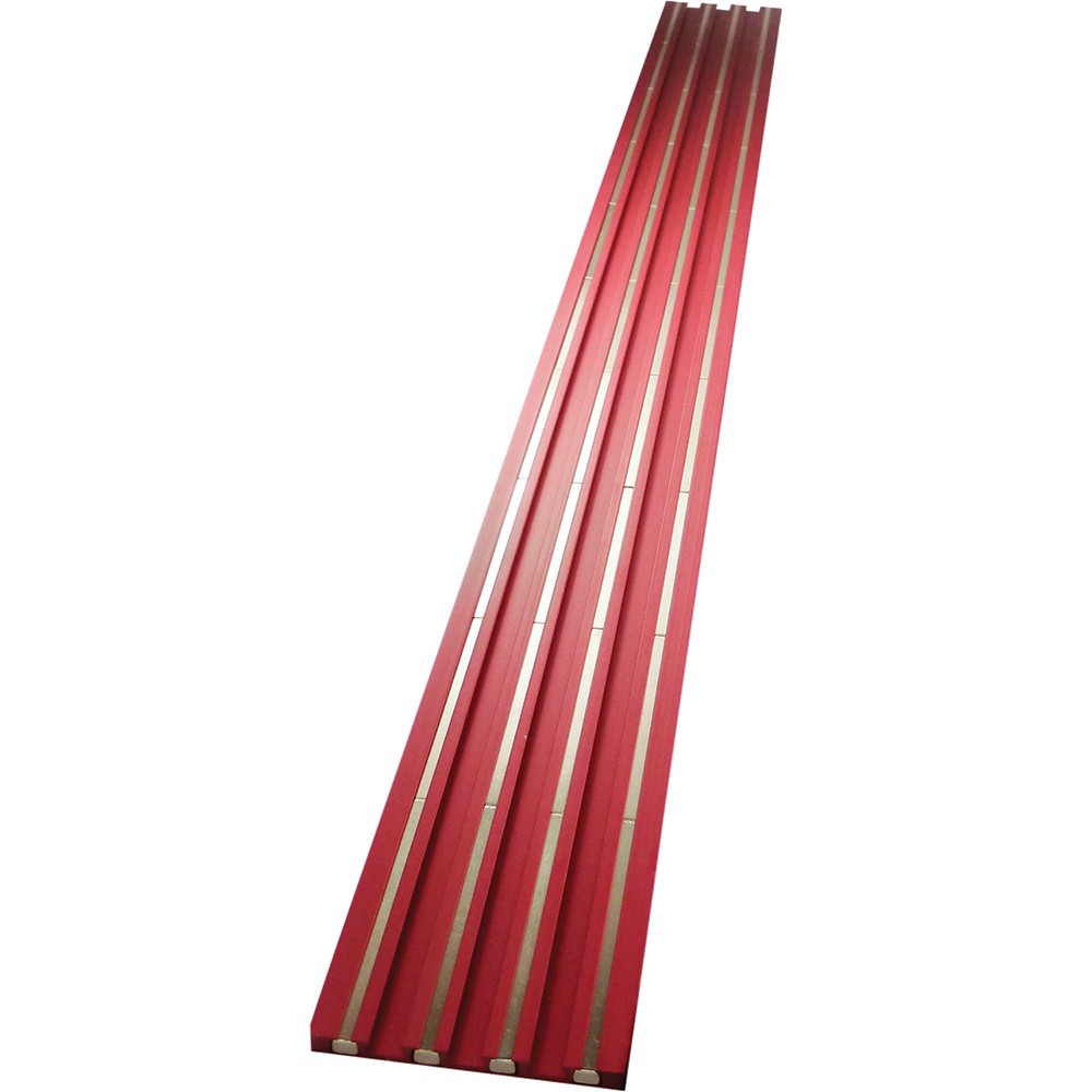 12" RED DOUBLE WIDE MAGRAIL VIM-MRD12R