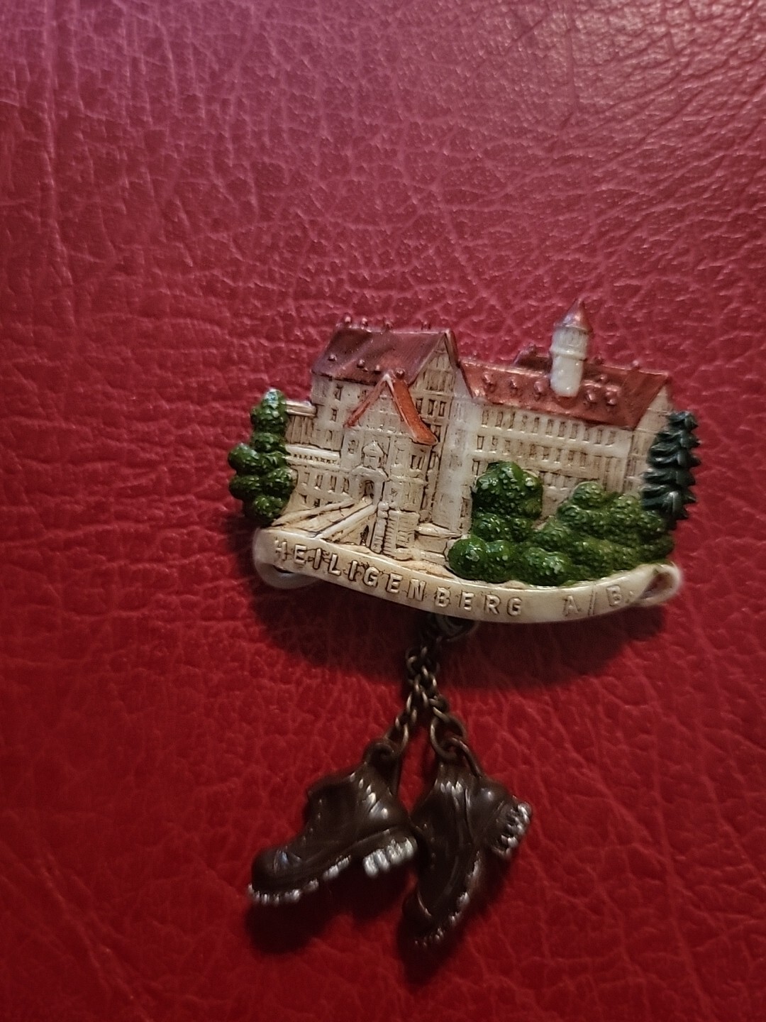 Pin hatpin hiking pin brooch Heiligenberg A/B