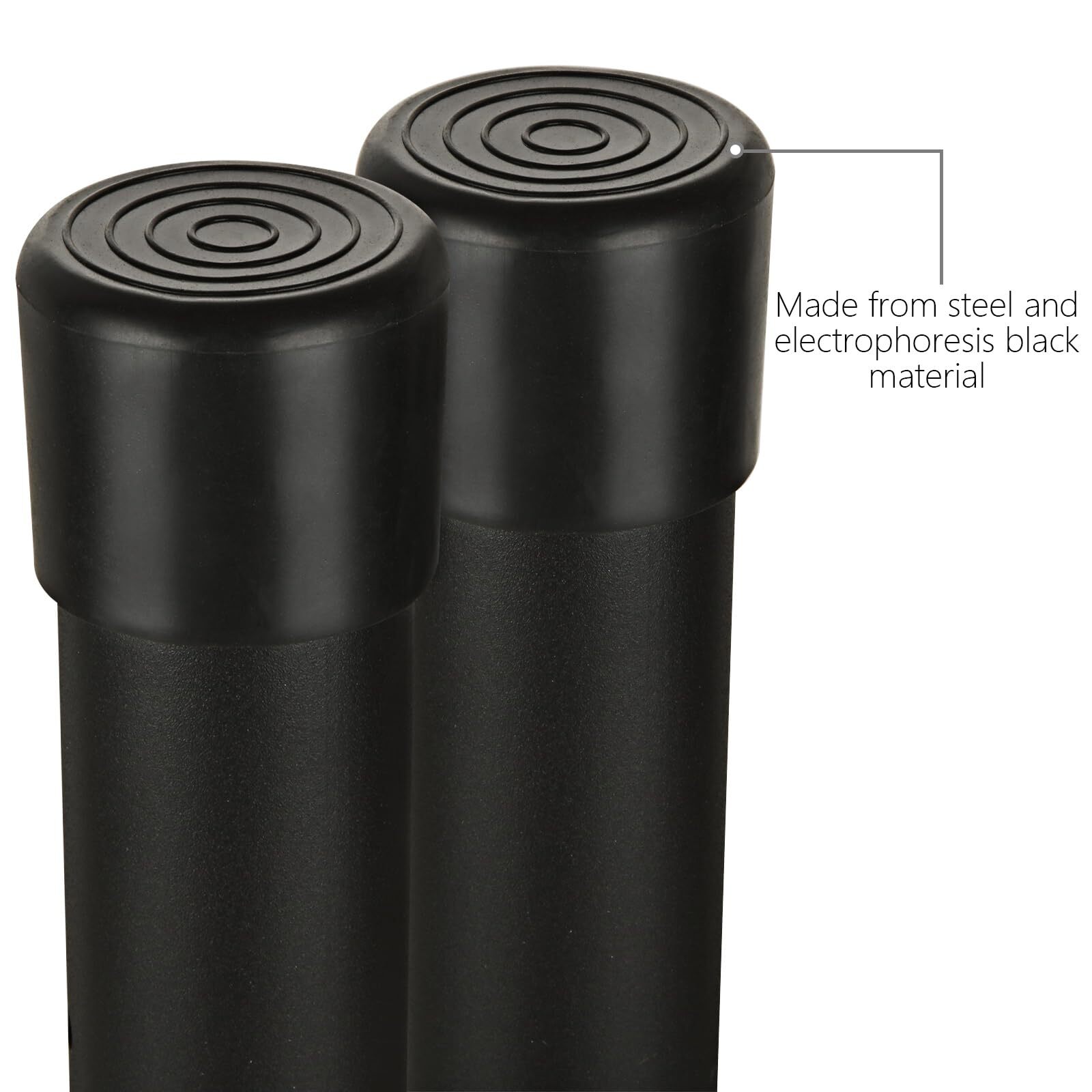 4 Pack Table Leg Extenders - 4 Levels Adjustable Folding Table Leg Extenders ...