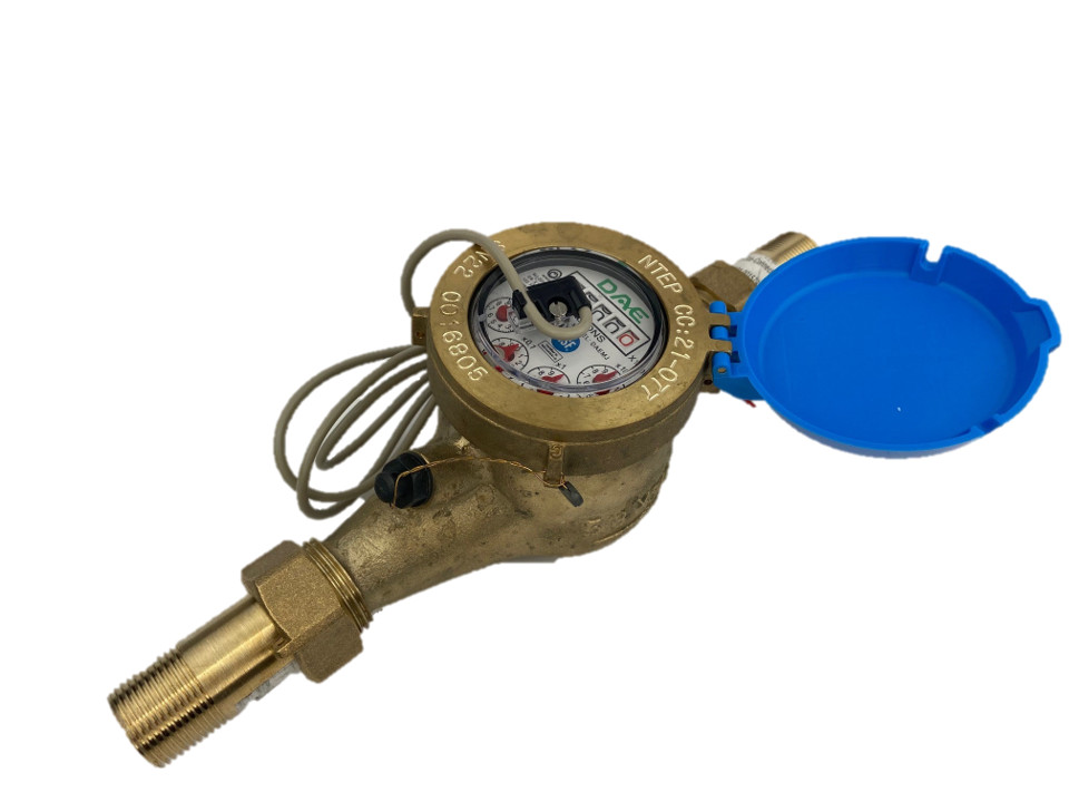 DAE MJ-75c NTEP IP68 NSF61 Lead Free Water Meter,3/4" NPT Couplings,Pulse Output